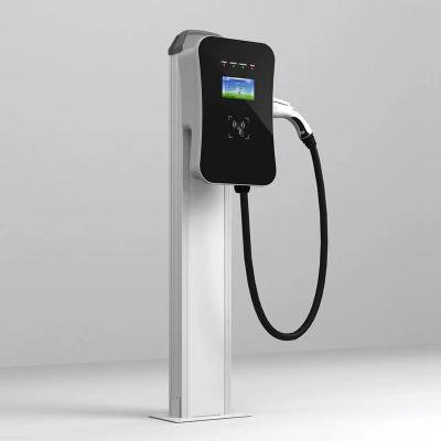 China Home Use 7kw 11kw 22kw AC EV Charger Manufacturers Wall Mounted Charging Pile For Commercial Electric Vehicle Station for sale