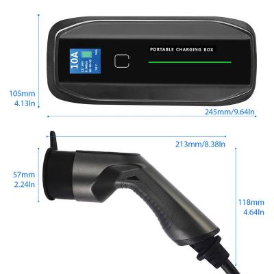 China Voltage Monitoring EV Charger Cable Type - 2 16A 5m EV Car Charger Type - 2 Home Use Commercial EV Charging Cable for sale