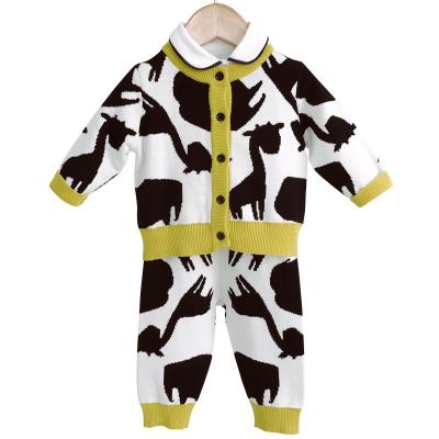 China Anti-Shrink Made In China Top Quality Cotton Soft Knit Set Baby Clothes 0-2 Years Old for sale