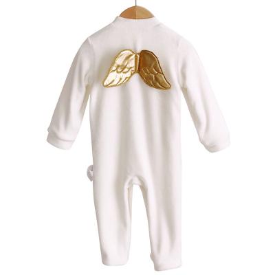 China Dropshipping Fast Ship Wholesale Spandex/Cotton Giving Cotton Cute Unisex Baby Romper Newborn Clothes Jumpsuit With Comfortable Good Quality for sale