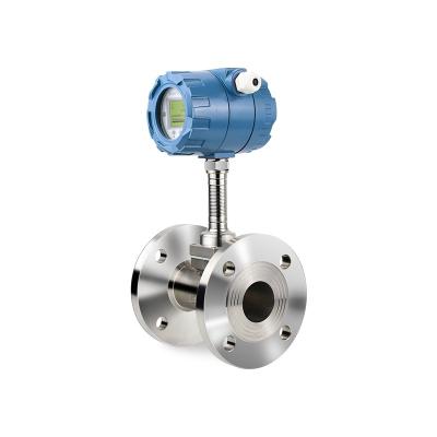 China Gas liquid intelligent flange type compressed air natural gas stainless steel vortex flow meter CP-60 for sale