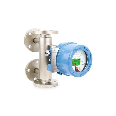 China jacket type hydrogen gas flow meter rotameter metal tube float flowmeter for steam CP-56 for sale