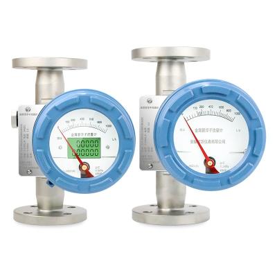 China RL max=600Q Intrinsically Safe Type: 5000 Metal Tube Air Rotameter Flowmeter Rotameter Water Metal Tube Float Flowmeter for sale