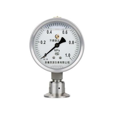 China CP-12 Stainless Steel Sanitary Diaphragm Pressure Gauge for sale