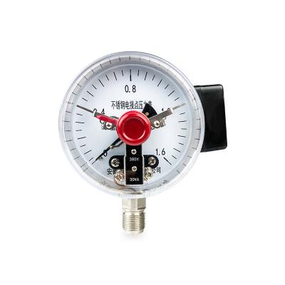 China YXF CP-27 Stainless Steel Anti-Corrosion Electric Contact Pressure Gauge for sale