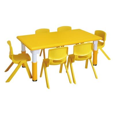 China Environmental Friendly Kids Children Work At Home Writing Reading Study Table And Chair-Kindergarten Supplies for sale