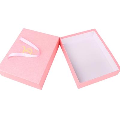 China Recycled Materials Custom Hot Sales Cosmetics Packaging Luxury Custom Empty Lid Box Velvet Eyelash Box for sale