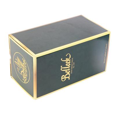 China Recycled Materials Sublimation Wine Foldable Tumbler Gift Box Cardboard Reclaimed Wine Bottle Glass Packaging Boxes for sale