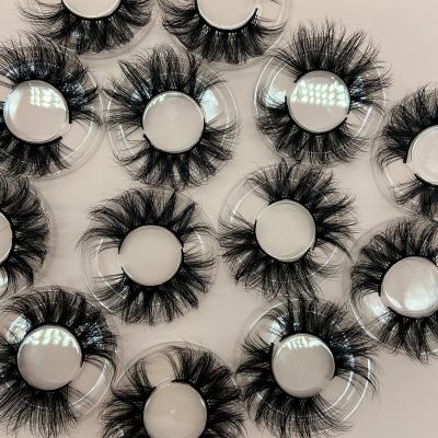 China Long natural lashes3d mink lashes3d 25mm seller wholesale bundles with private label for sale