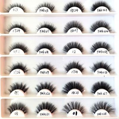 China Natural Faux 3D Real Eyelash Lollipop Long Lollipop Custom Mink Eyelashes G800 F810 Natural Dramatic Wholesale Private Label 5 Pairs for sale