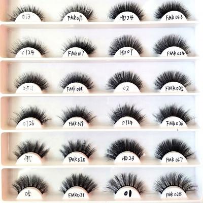 China The Long Natural Wholesale Colored Fake Mink Eyelashes, 3d The High Quality Colored Fake Mink Eyelash Wholesale Lashes, New Eyeshadow Eyelashes for sale