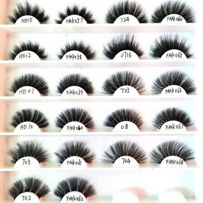 China Wholesale Natural Long Nasty B Lashes 5 Pairs Discount Faux Mink Eyelashes Soft Lash Book for sale