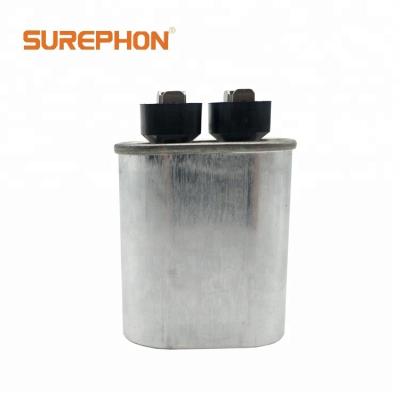 China High quality air conditioner capacitor CBB65B 60+7.5uF 440V boarding and handling 40/70/21 for sale