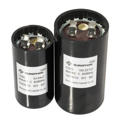 China Cd60 Air Conditioner Motor Starting Capacitor for sale