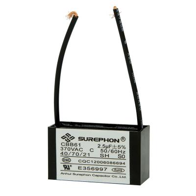 China High quality capacitor cbb61 4.5uf from air conditioner china for sale