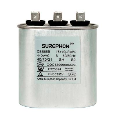 China Running Air Conditioner Polypropylene AC Film Motor Capacitor for sale