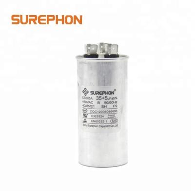 China Cbb65 Air Conditioner Shipping and Handling 35+5uf 450v 440v Capacitor for sale