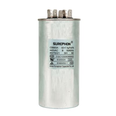 China Air Conditioner 250vac 450vac 650vac Cbb65 AC Motor Run Capacitor for sale