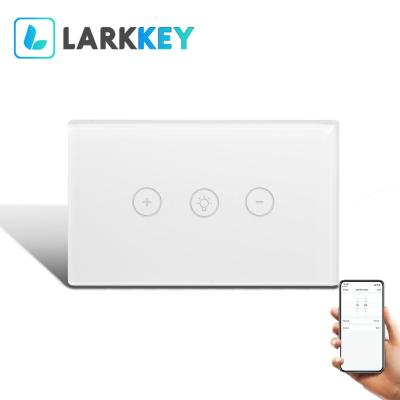 China Larkkey Larkkey Smatrul Wifi Mini Smart Wifi Switch 3way Dimming Wall Switch for sale