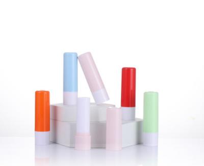 China 4.8g Lipstick Tube Recycled Solid Plastic Lip Balm Tubes Packaging Biodegradable Container Lip Balm Tubes for sale