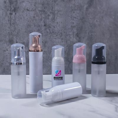 China 30ml Cosmetic Facial Foaming Shampoo Foaming Shampoo Foaming Bottle PET Skin Care Private Label Bottle for sale