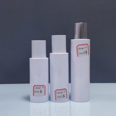 China Guangzhou Cosmetic Plastic Bottle Cosmetic Packaging 100ml 120ml Luxury PET Bottle For Cosmetic Packaging for sale