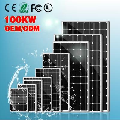 China Home OEM Covering Home Use 300W 500W Mono Monocrystalline Silicon Solar Panel / Usb Photovoltaic Black Polycrystalline Solar Panels for sale