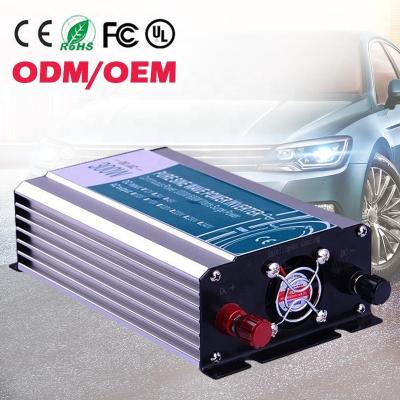 China High Efficiency Waterproof Electric Power Inverter For Car/Long Life Pure Wave12V 300W Sine Small To 220V Power Car Inverter 185*115*51 for sale