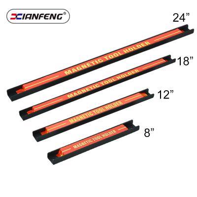 China Industrial Magnet Tool Magnetic Bar 8 12 18 24 Inch Shaped For Fastening Tools Magnetic Tool Holder Set XIANFENG for sale