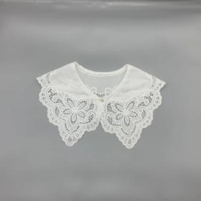 China Customizable Lace Applique Garment Collar Neckline Accessories for sale