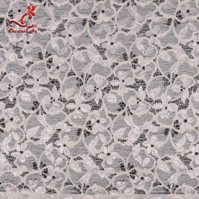 Chine Façonnez la largeur suisse du tissu 140cm de dentelle/tissu nuptiale brodé de dentelle à vendre