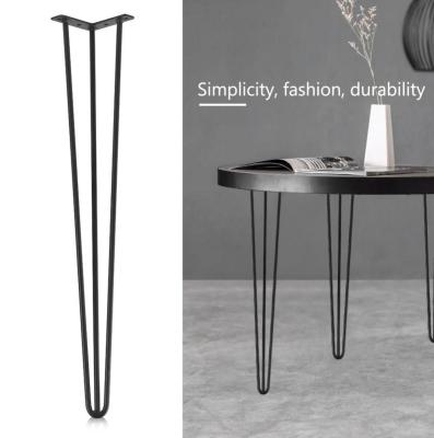 China High Quality Furniture Hardware Accessories Table Stand With Polished Iron Table Legs for sale