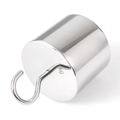 China OIML M1 Class Calibration Weighs 50g Steel Chrome Plated Hung Calibration Weight For Balance Scale M1-H50G for sale