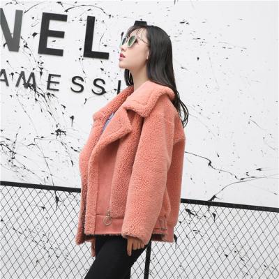 China Factory direct wholesale wool fabric coat teddy coat women anti-shrink coat wool for sale