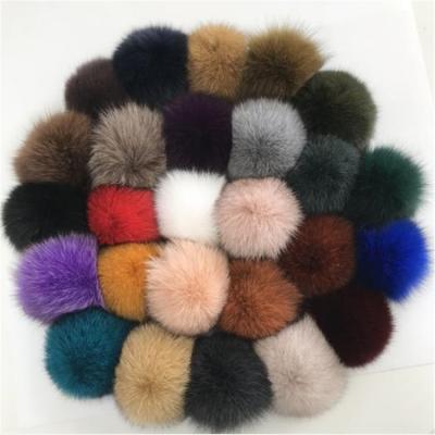 China Factory direct chain faux fur ball faux fur pom pom pendant logo comfortable\durable bag wholesale direct for sale