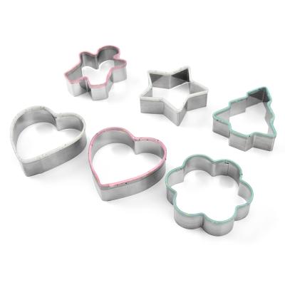 China Viable Stainless Steel Cartoon Biscuit Mold Custom Cookie Cutter Creative Biscuit Tools for sale