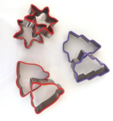 China Custom Christmas Cookie Cutter Bakeware Cookie Cutter Cookie Cutters Stainless Steel Silicone Mold Viable Custom Cookie Cutters for sale