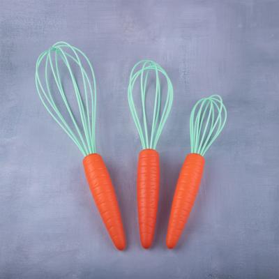 China Sustainable cute design manual mixer with carrot shape for cooking home kitchen for sale