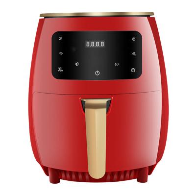 China Home Appliance Silver Factory Hotel Peak Industrial Air Fryer Oven Largest Air Deep Cooker 6L Air Fryer Accessories for sale