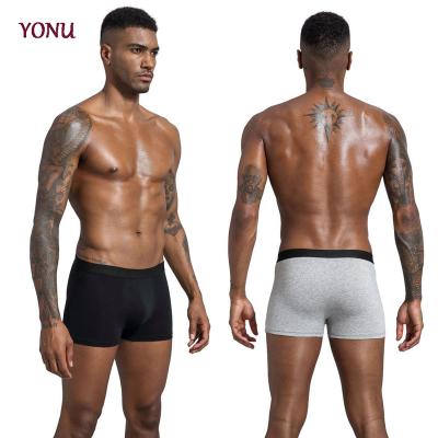 China Selling Size U Shape Design 6 Colors Men Boxer Mid Briefs Cotton Breathable Warm Comfortable Breathable Underwear for sale