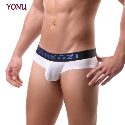 China Factory Direct Selling Popular Men's Breathable Boxer Pants Low-Rise Casual Striped Breathable Underwear for sale