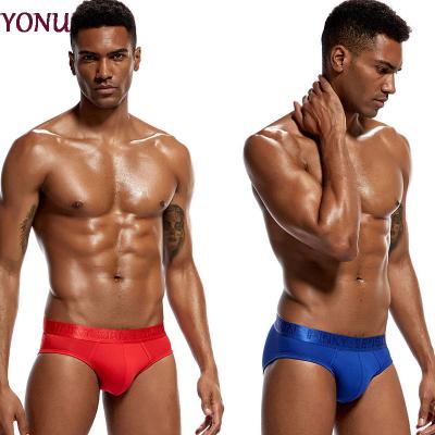 China Comfortable Solid Color Low Rise Underwear U Shape Breathable High Quality Modal Design For Men for sale