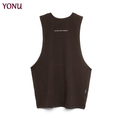 China Factory Direct Summer Breathable Vest Men's Loose Large Size Printing Sports Fitness Breathable Clothes for sale