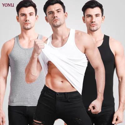 China QUICK DRY Ribbed Knit Fitness Solid Color Manufacturers Seamless Color Men's Sports Invest For Summer for sale