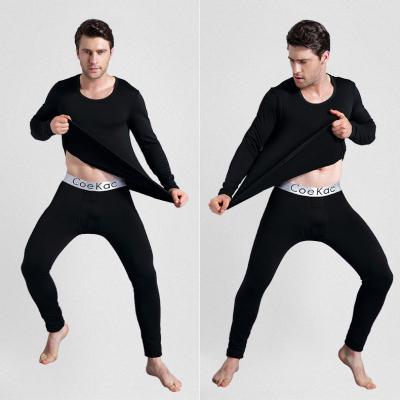 China Autumn Winter Comfortable Soft Long QUICK DRY high quality underwear thickened men's thermal tops and pants set for sale