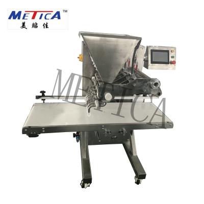 China Food 8 Nozzles Stick Filling Machine And Multistation Depositor Filling Machine For Cake Home for sale