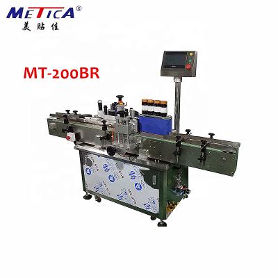 China Food equipment MT-200BR professional automatic sticker labeling machine and bottle plastic labeler for sale