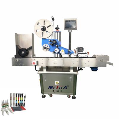 China Food Automatic Small Bottles Horizontal Labeling Machine And Medical Syringe Labeler for sale