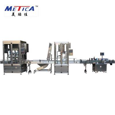 China High Capacity 5L Equipment Automatic Bottle Filling Machine Oil Bottling Packaging Line And Edible Oil Medical Alcohol Filling for sale