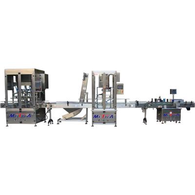 China High capacity and vegetable and olive oil filling machine equipment automatic filling bottling packaging line for sale